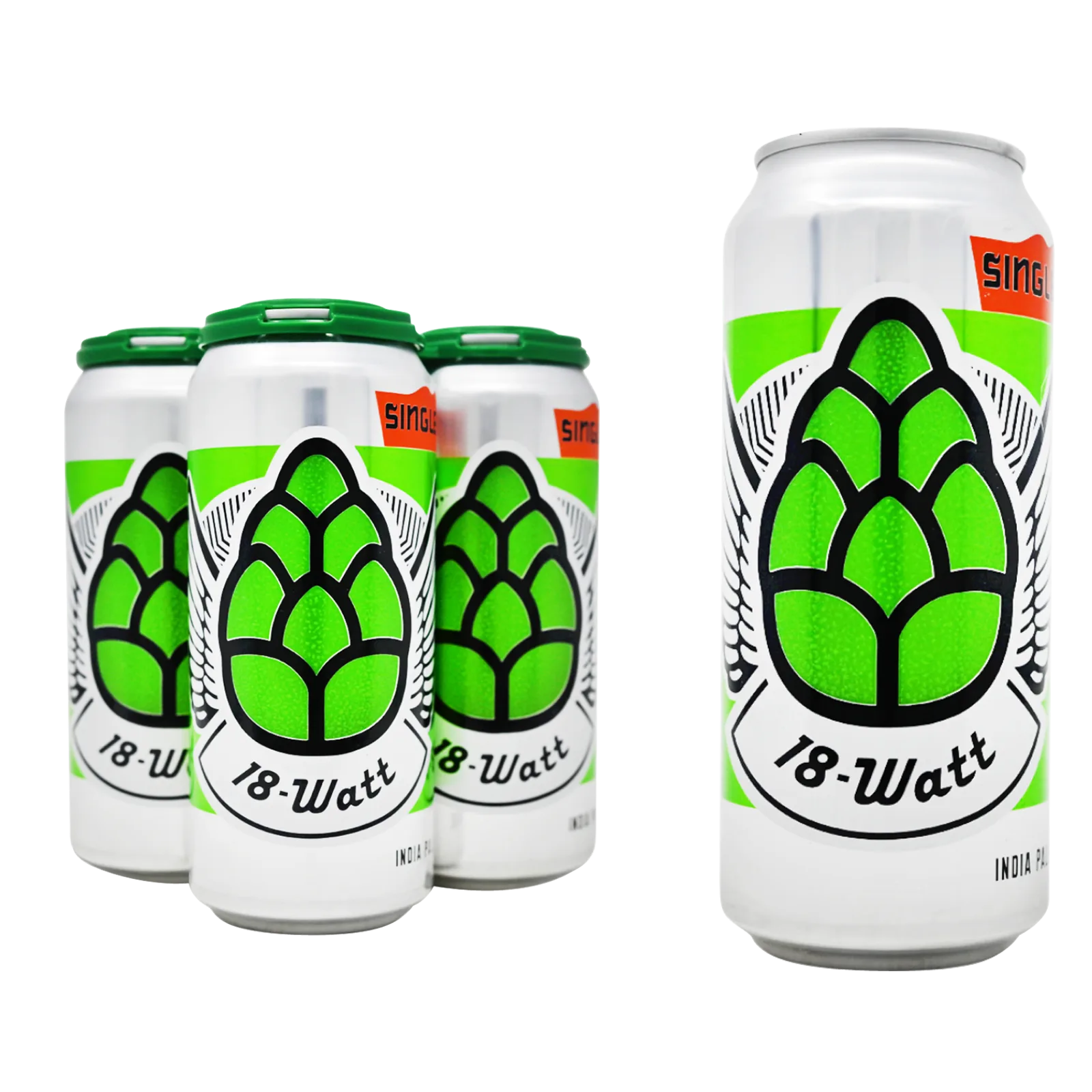 Singlecut 18 Watt IPA 4pk 16oz Can 5.0% ABV