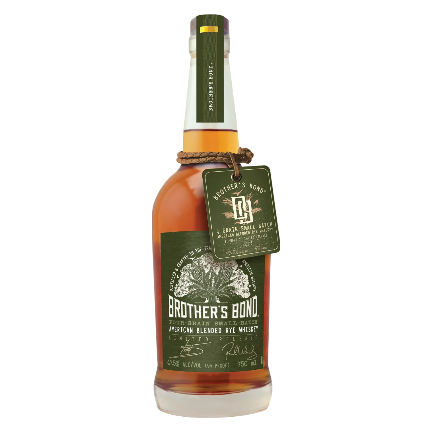 Brother's Bond Rye Whiskey 47.5% ABV