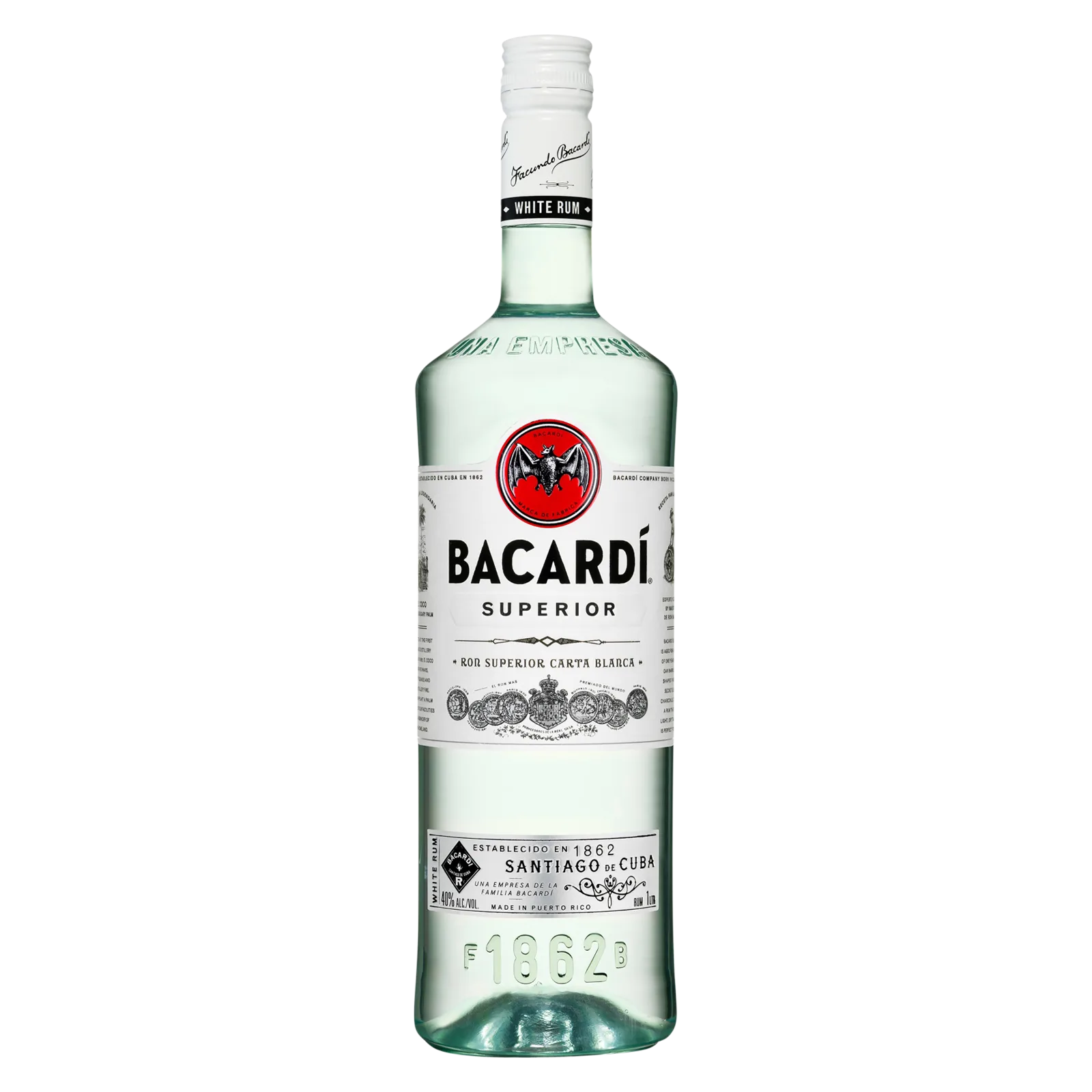 Bacardi Superior White Rum (80 Proof