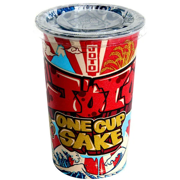 Joto One Cup Graffiti Cup Futsushu Sake 200Ml