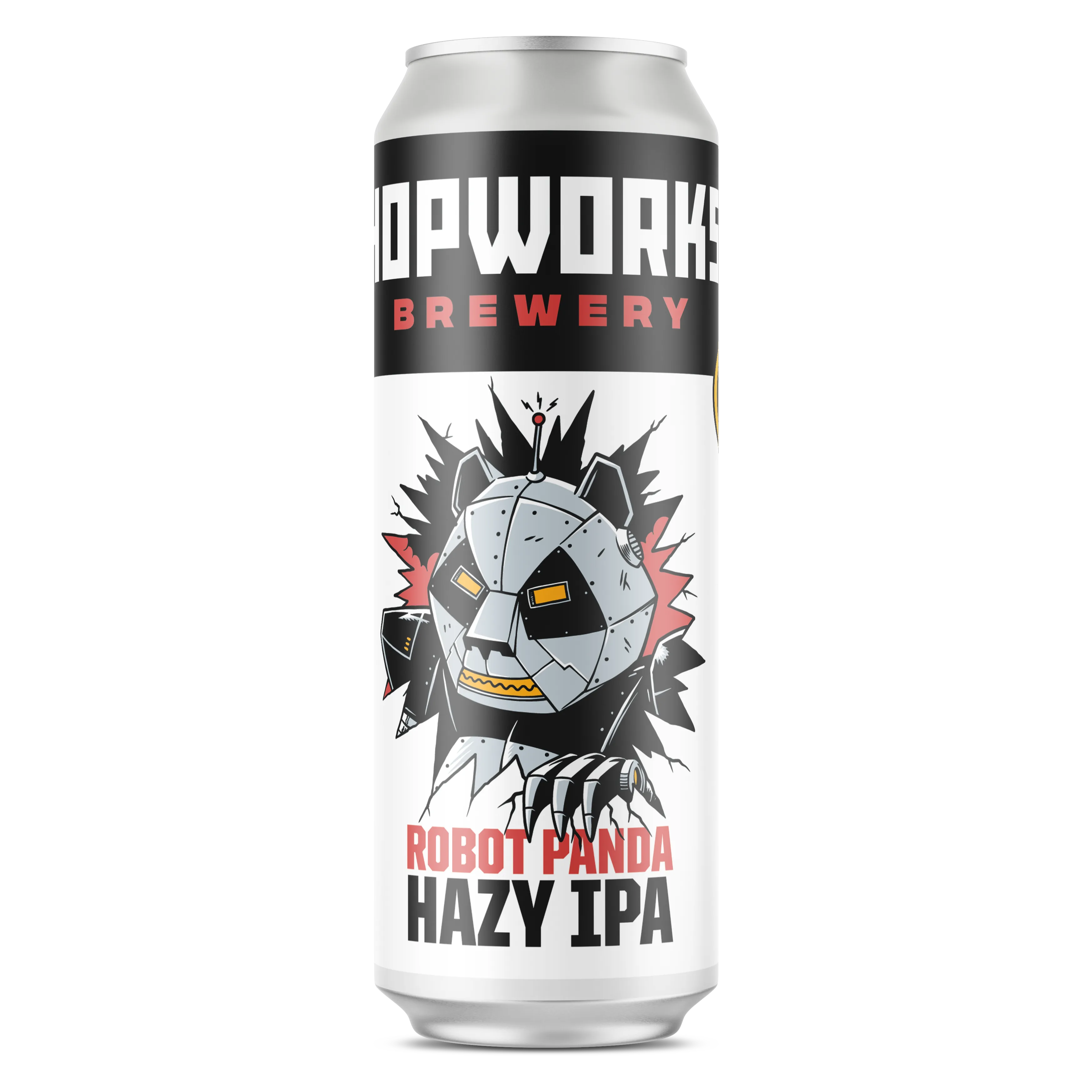 Hopworks Urban Brewery Robot Panda Hazy IPA Single 19.2oz Can