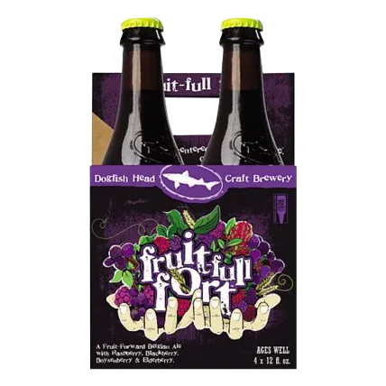 Dogfish Head Brewing Fruit-Full Fort Belgian Ale (4PKB