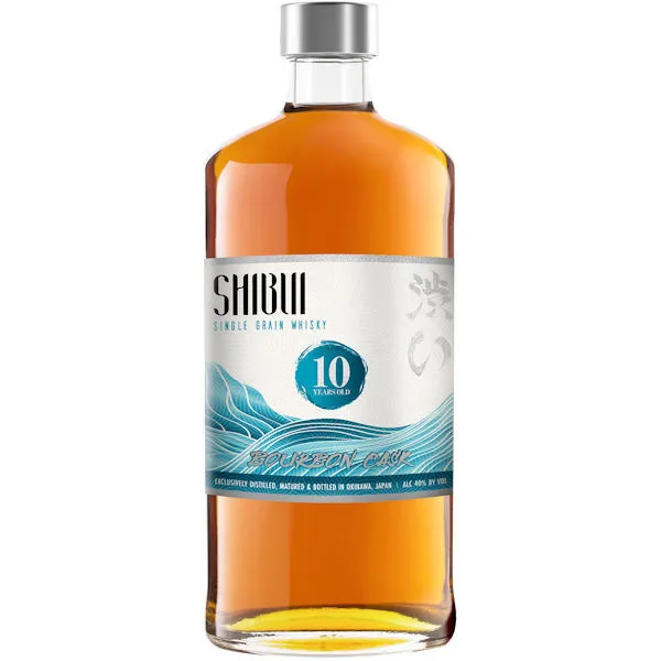Shibui Single Grain 10 Year Old Bourbon Cask Matured Japanese Whisky 750Ml