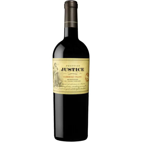 Justice Frontier Justice Beckstoffer Dr Crane Vineyard Napa Cabernet Franc 2018