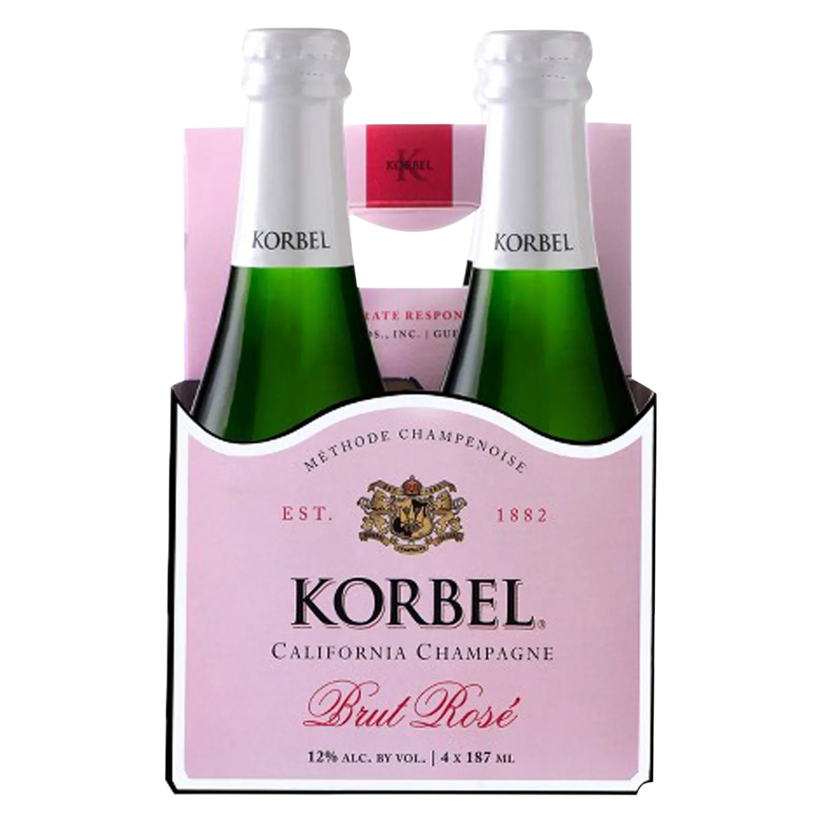 Korbel Brut Rose 4pk