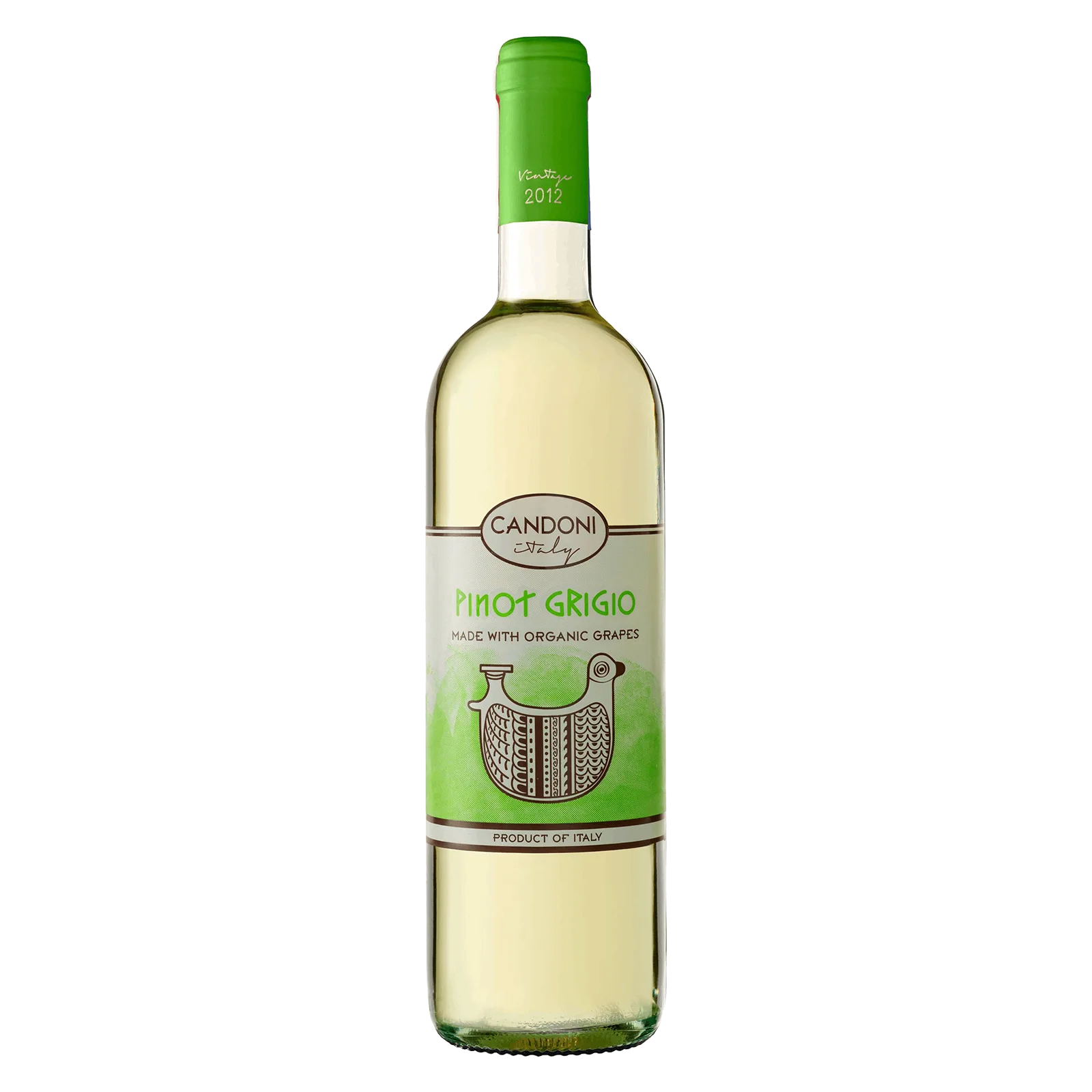 Candoni Organic Pinot Grigio 750ml Bottle 13% ABV