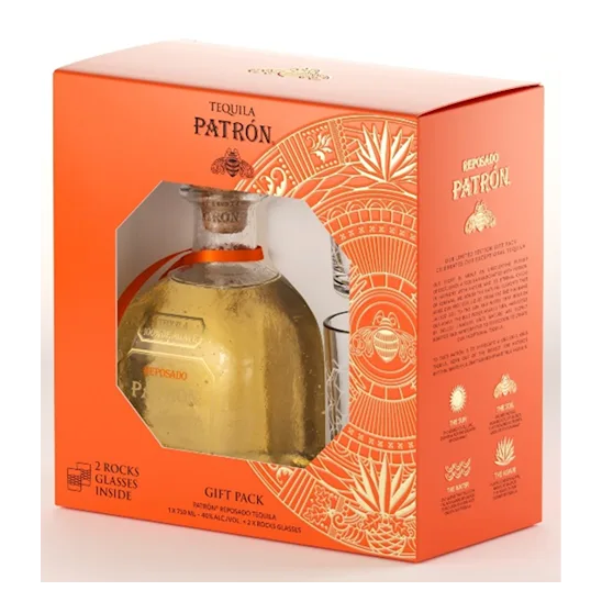 Patron Reposado Gift Set