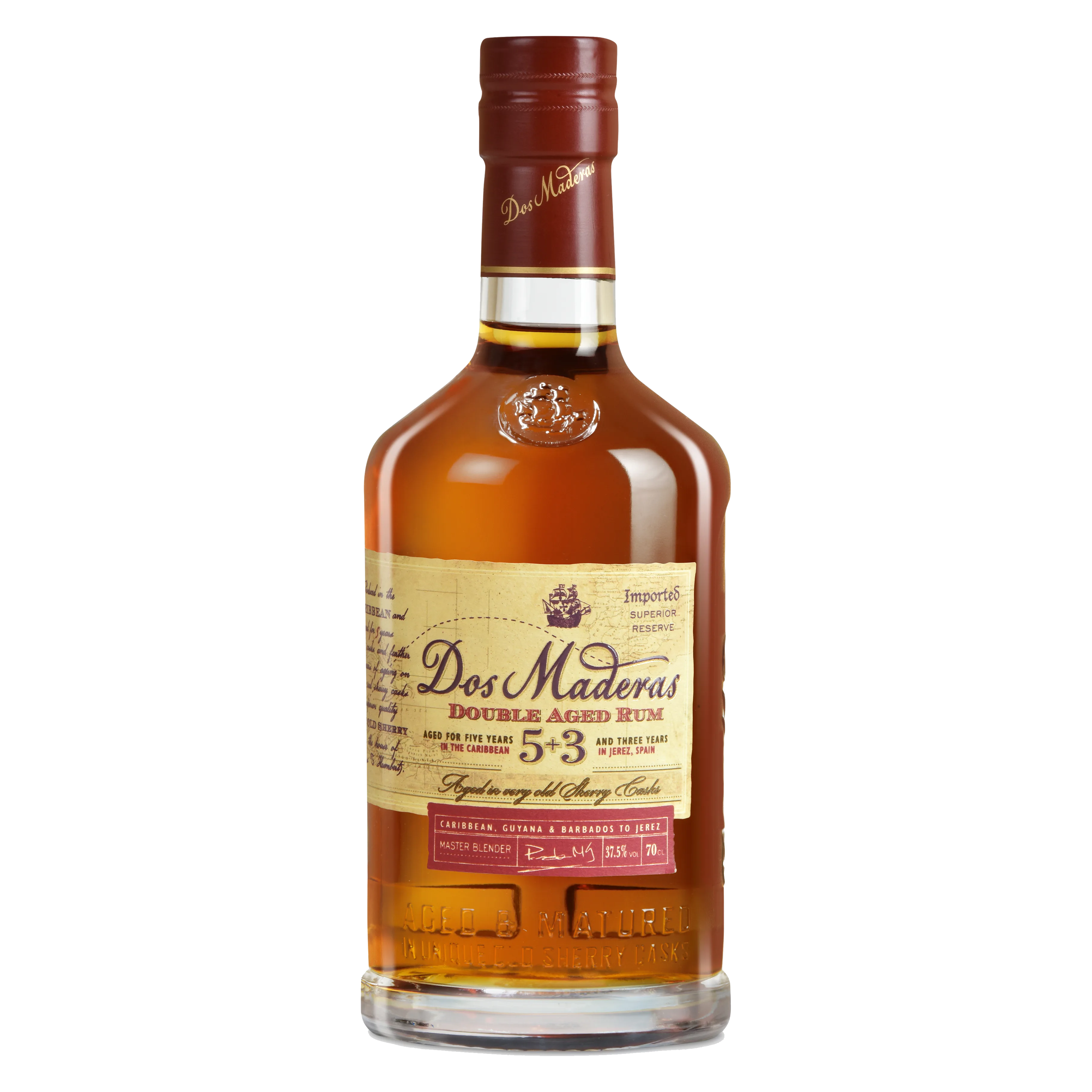 Dos Maderas 5+3 Years Old Double Aged Rum