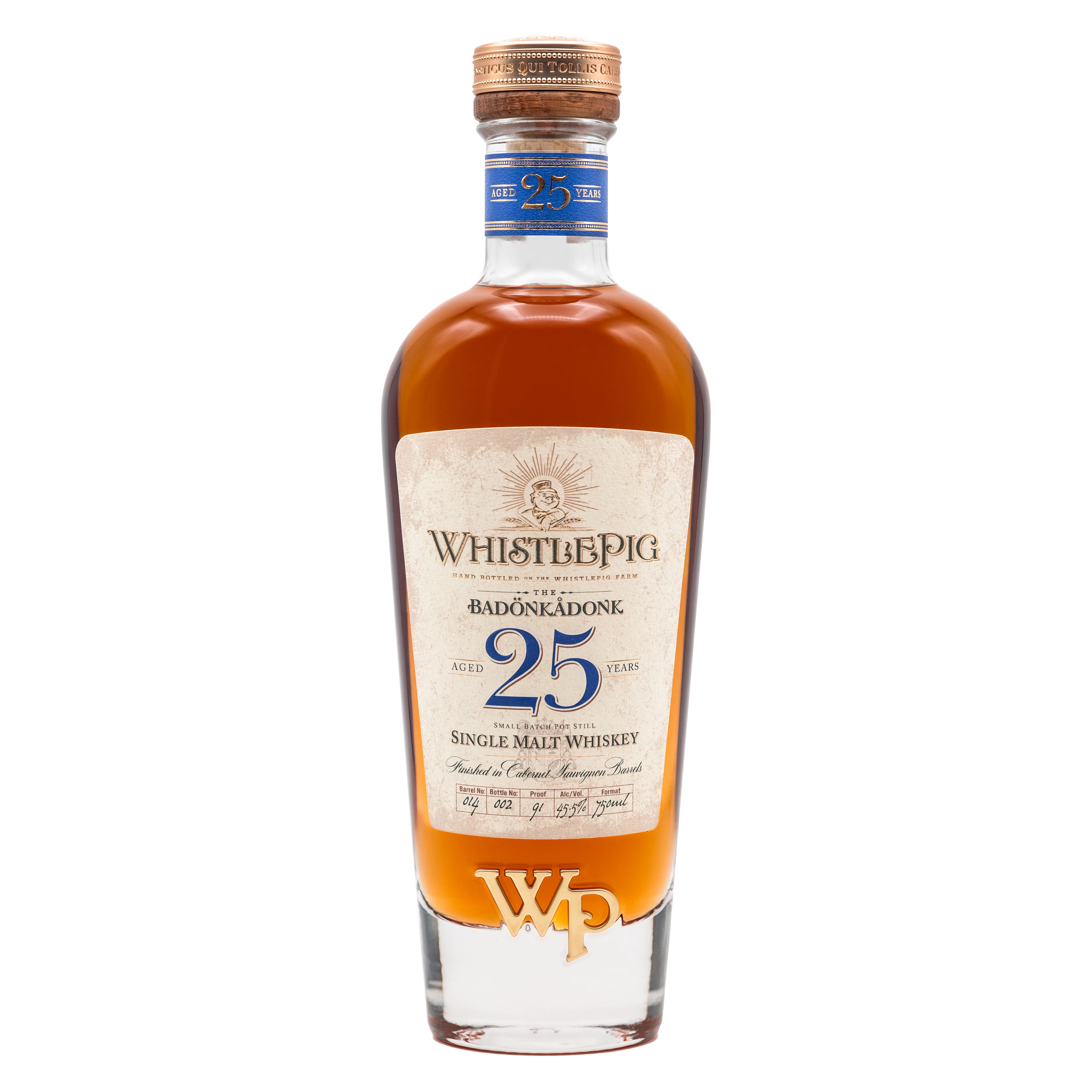 WhistlePig Badonkadonk 25 Year Whiskey