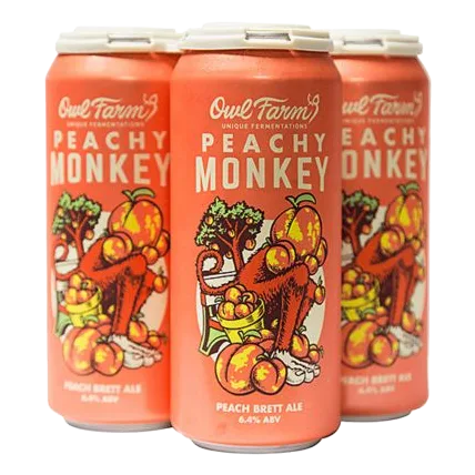 Owl Farm Funky Peach Ale (4PKC
