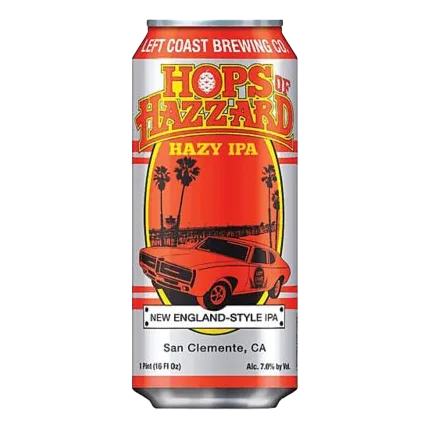 Left Coast Hops of Hazzard Hazy IPA (4PKC