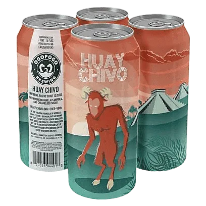 Ogopogo Brewing Huay Chivo Imperial Pastry Stout 4pk 16oz Can