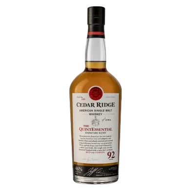 Cedar Ridge The Quintessential Whiskey