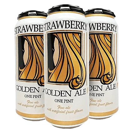 Belmont Brewing Strawberry Golden Ale 4pk 16oz Can