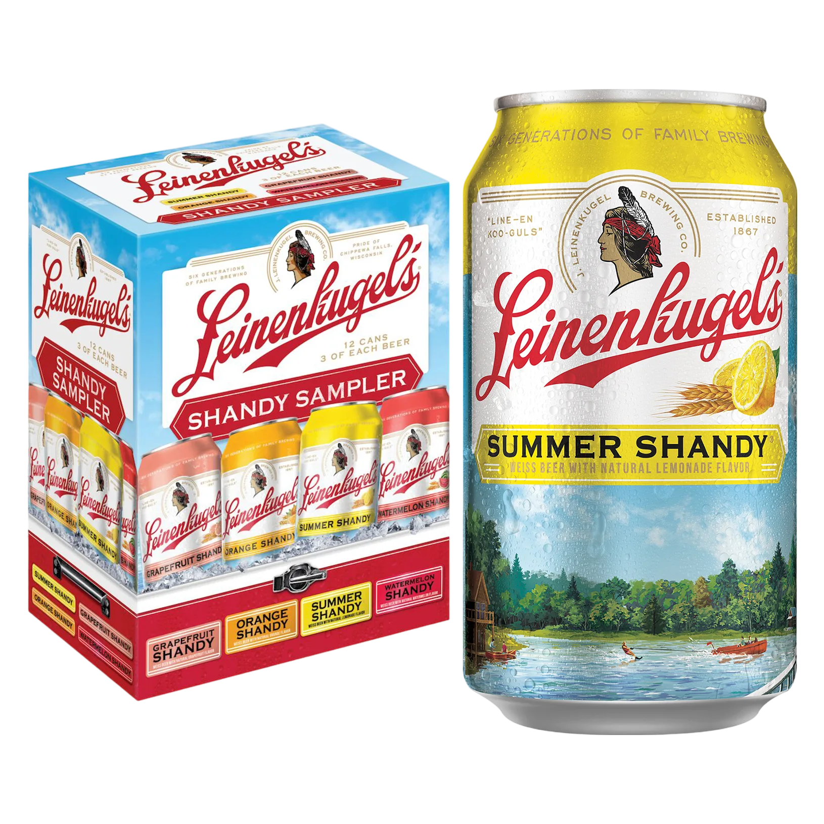 Leinenkugel's Summer Shandy Variety 12pk Can