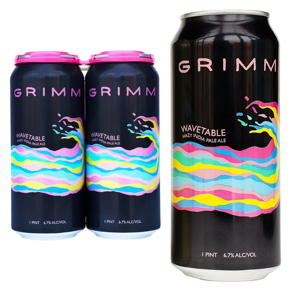 Grimm Ales Wavetable IPA 4pk 16oz Can 6.7% ABV