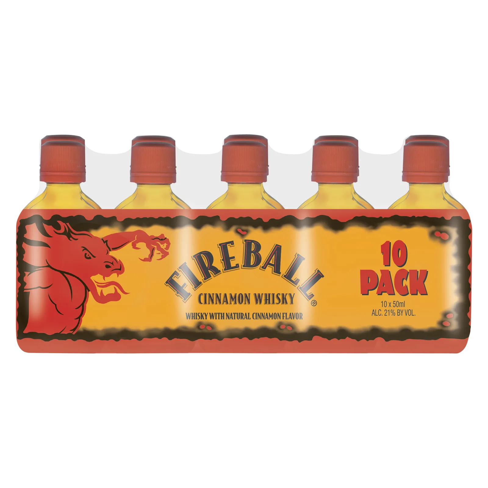 Fireball Hot Cinnamon Blended Whisky 42pf 10pk (Ohio only