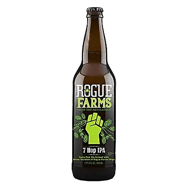 ROGUE FARMS 7 HOP IPA 22OZ (22 OZ BTL