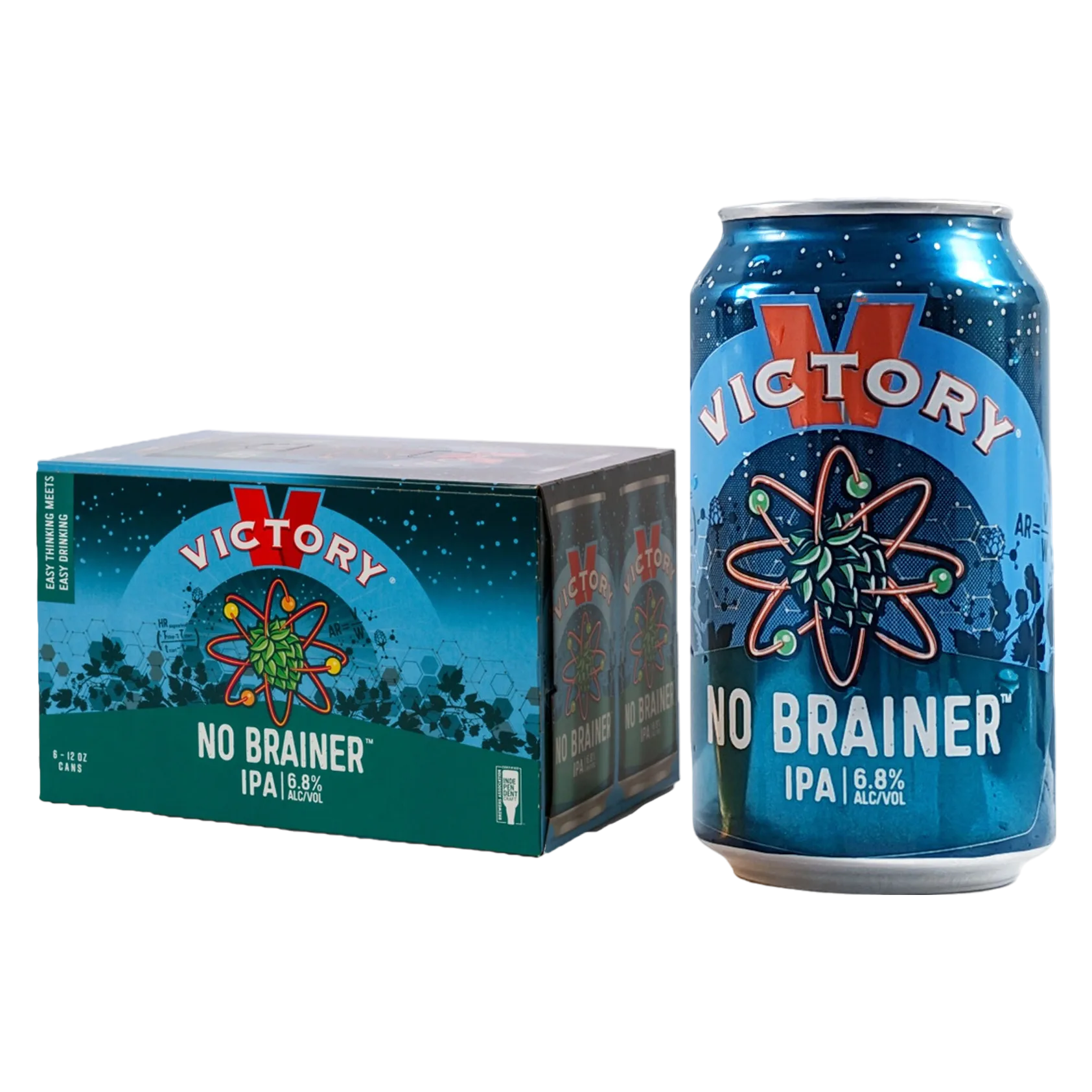 Victory No Brainer IPA 6pk Can 6.8% ABV