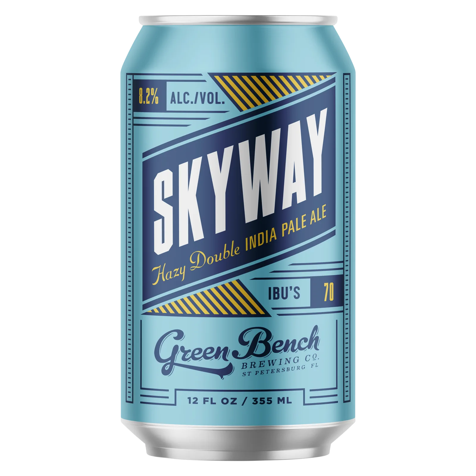 Green Bench Skyway Hazy DIPA 4pk Can 8.2% ABV
