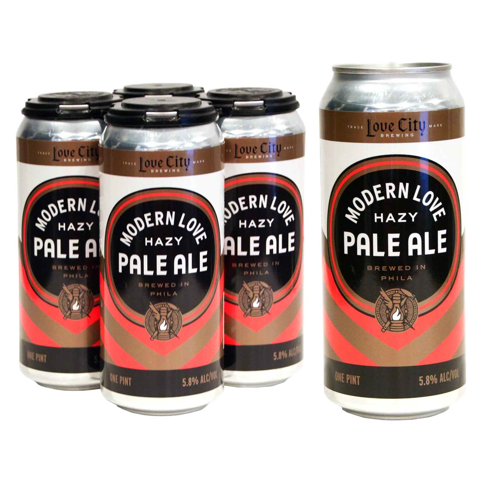 Love City Modern Love IPA 4pk 16oz Can 5.8% ABV