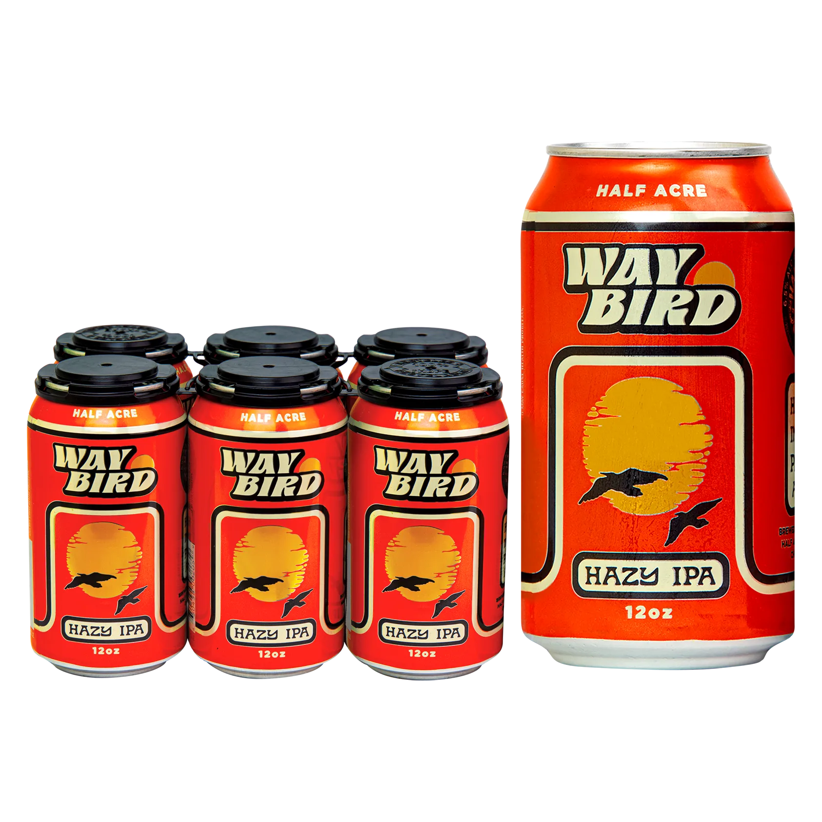 Half Acre WayBird Hazy IPA 6pk Can 6.5% ABV