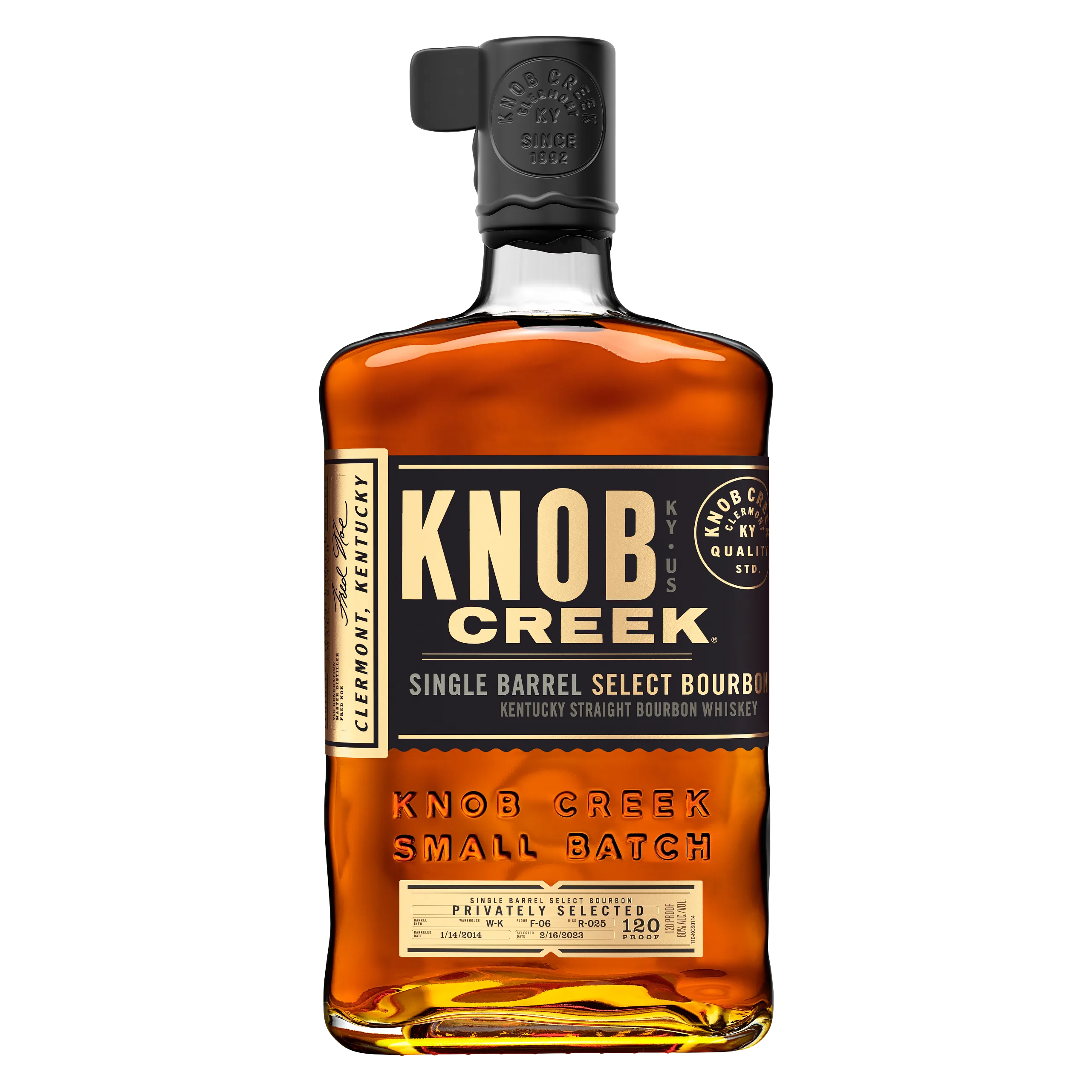 Knob Creek Single Barrel Reserve Bourbon (120 Proof)