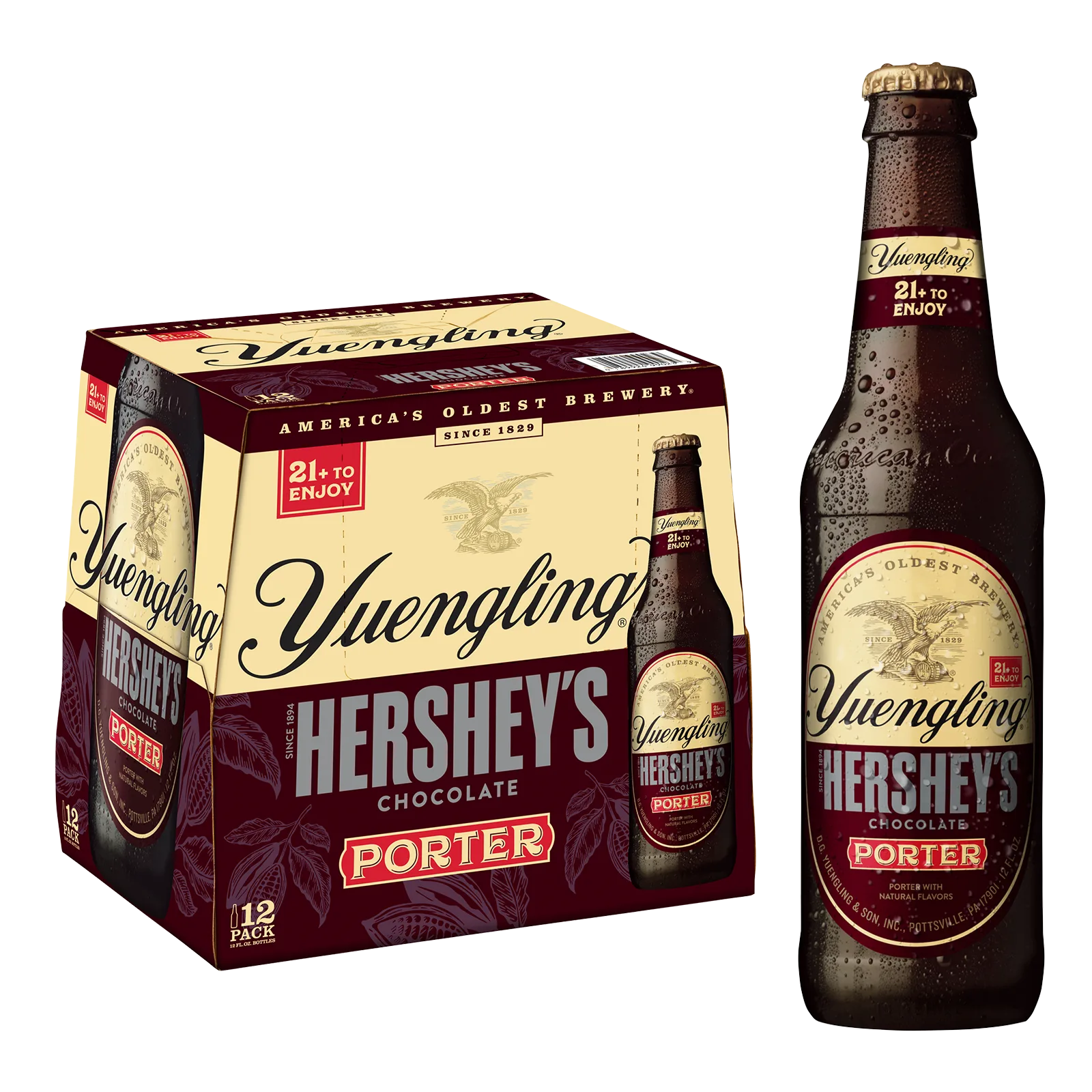 Yuengling Hershey's Chocolate Porter 12pk Btl 4.7% ABV