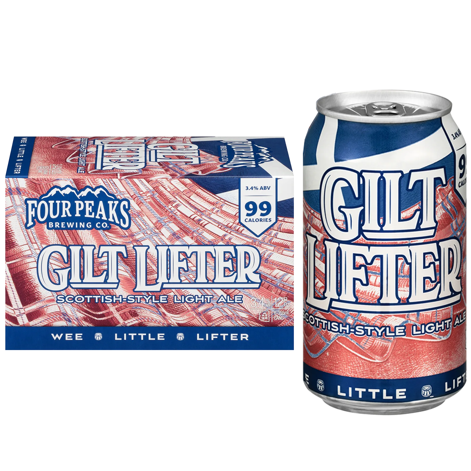 Four Peaks Brewing Gilt Lifter 6pk Can 3.4% ABV