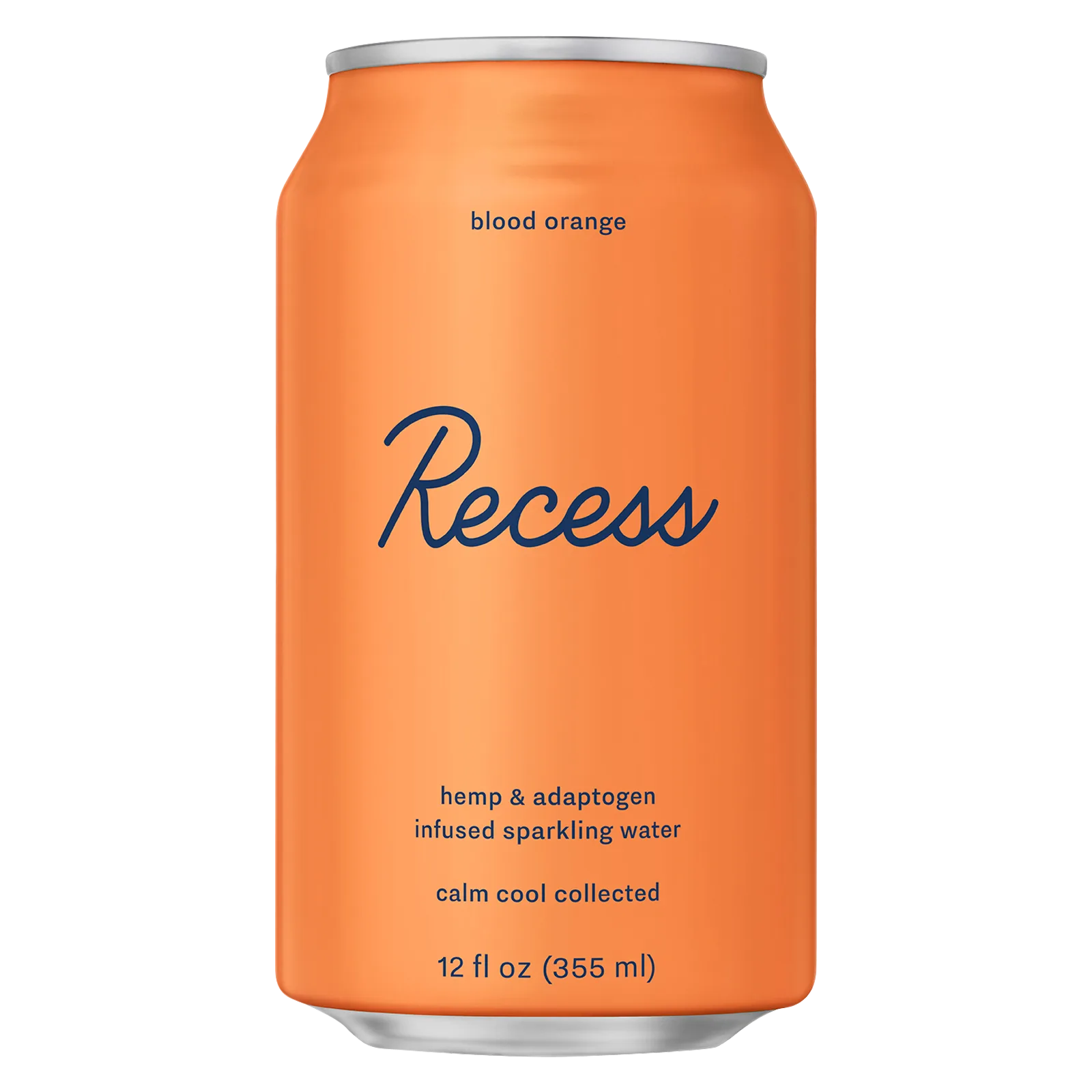 Recess Blood Orange CBD Sparkling Water Can