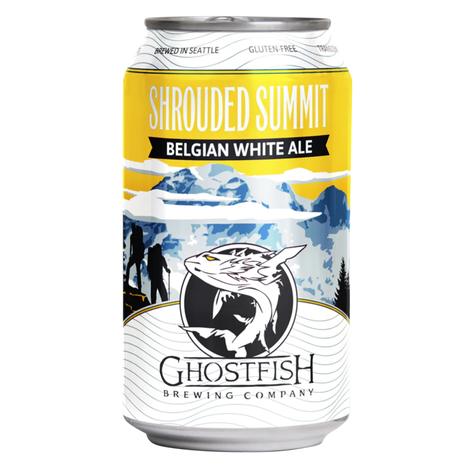 Ghostfish Brewing Shrouded Summit Belgian White 4pk Can 4.5%