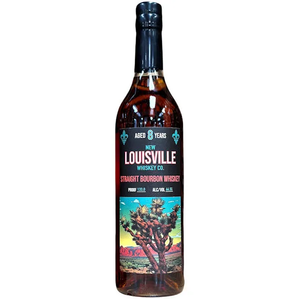 New Louisville 8 Year Old Straight Bourbon Whiskey C502 133 Proof 750Ml