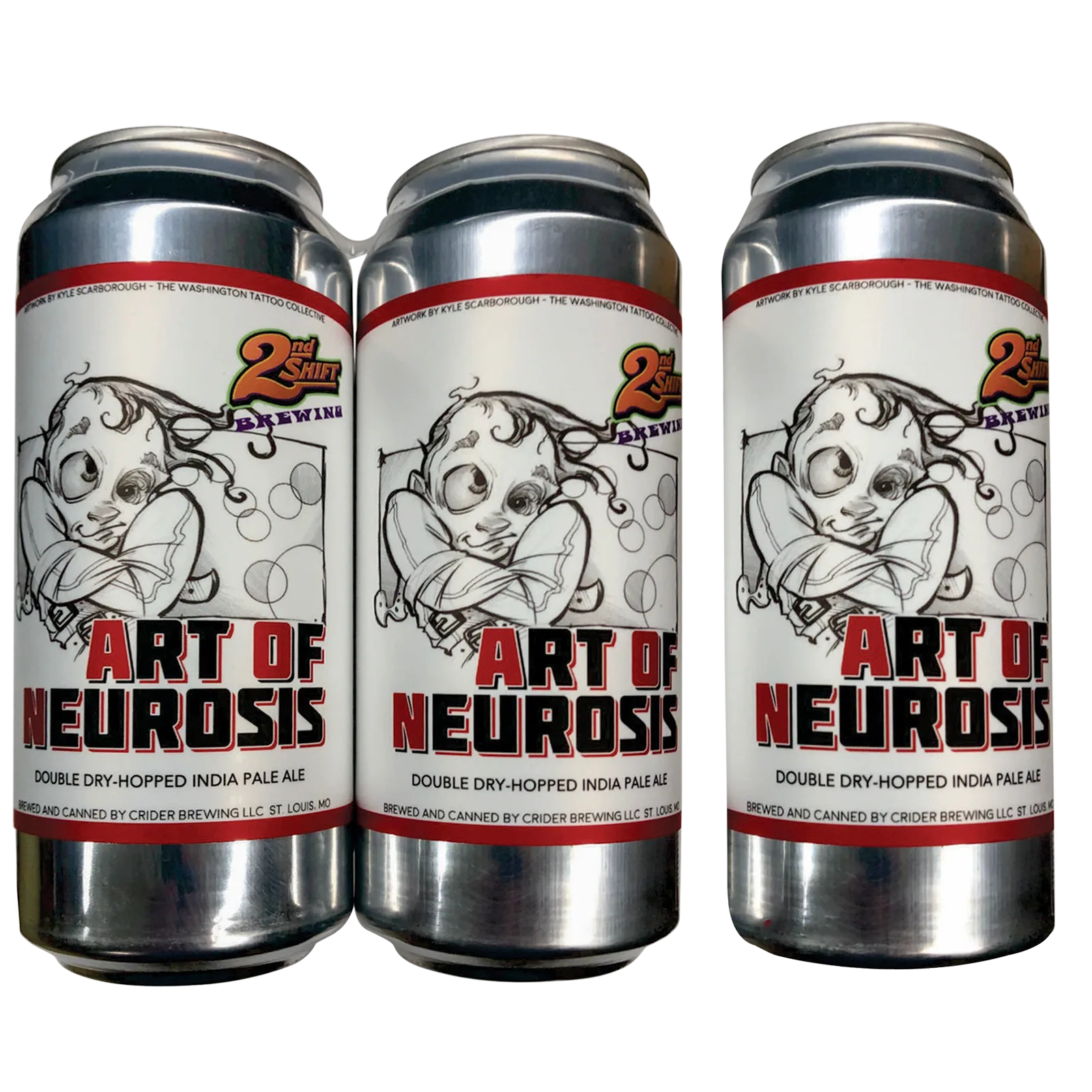 2nd Shift Brewing Art of Neurosis 4pk 16oz Can 7.6% ABV