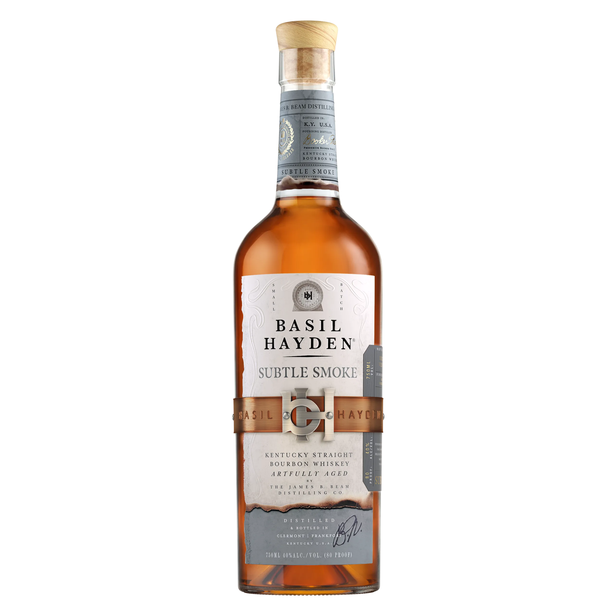Basil Hayden Subtle Smoke Bourbon Whiskey (80 Proof