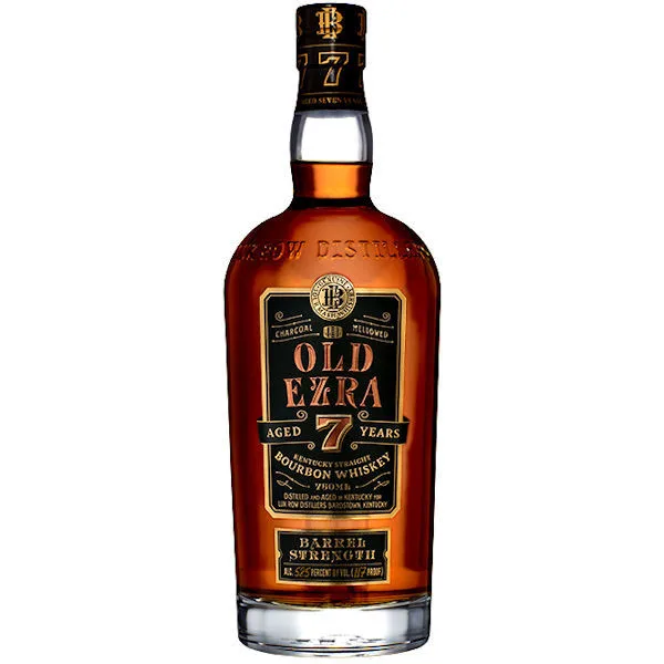 Old Ezra Brooks 7 Year Old Barrel Strength Kentucky Straight Bourbon Whiskey 750Ml