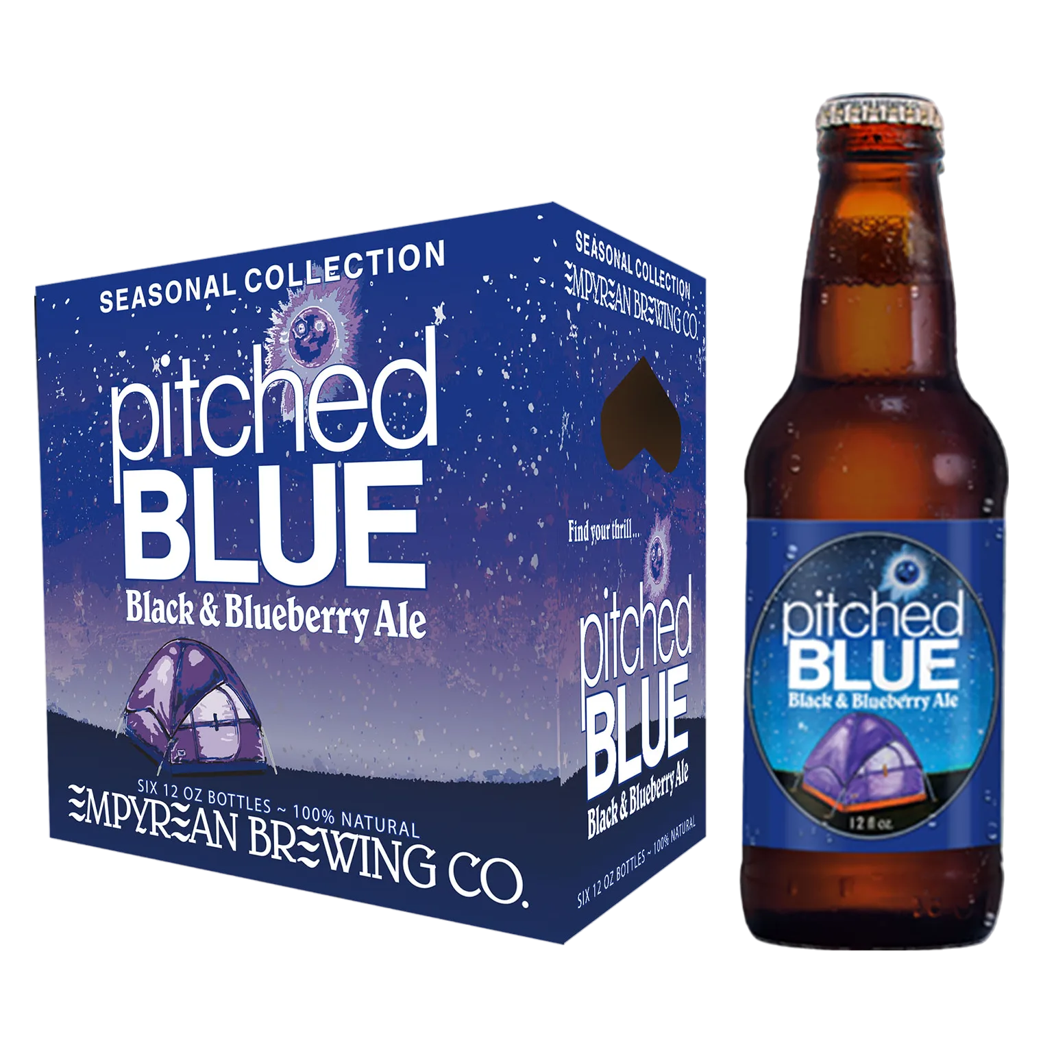 Empyrean Pitched Blue 6pk Btl 5.5% ABV