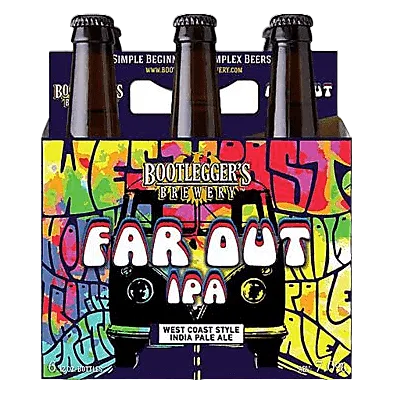 Bootlegger's Brewery Far Out IPA 6pk Btl
