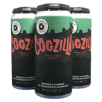 Geartooth Cogzilla Double IPA 4pk 16oz Can