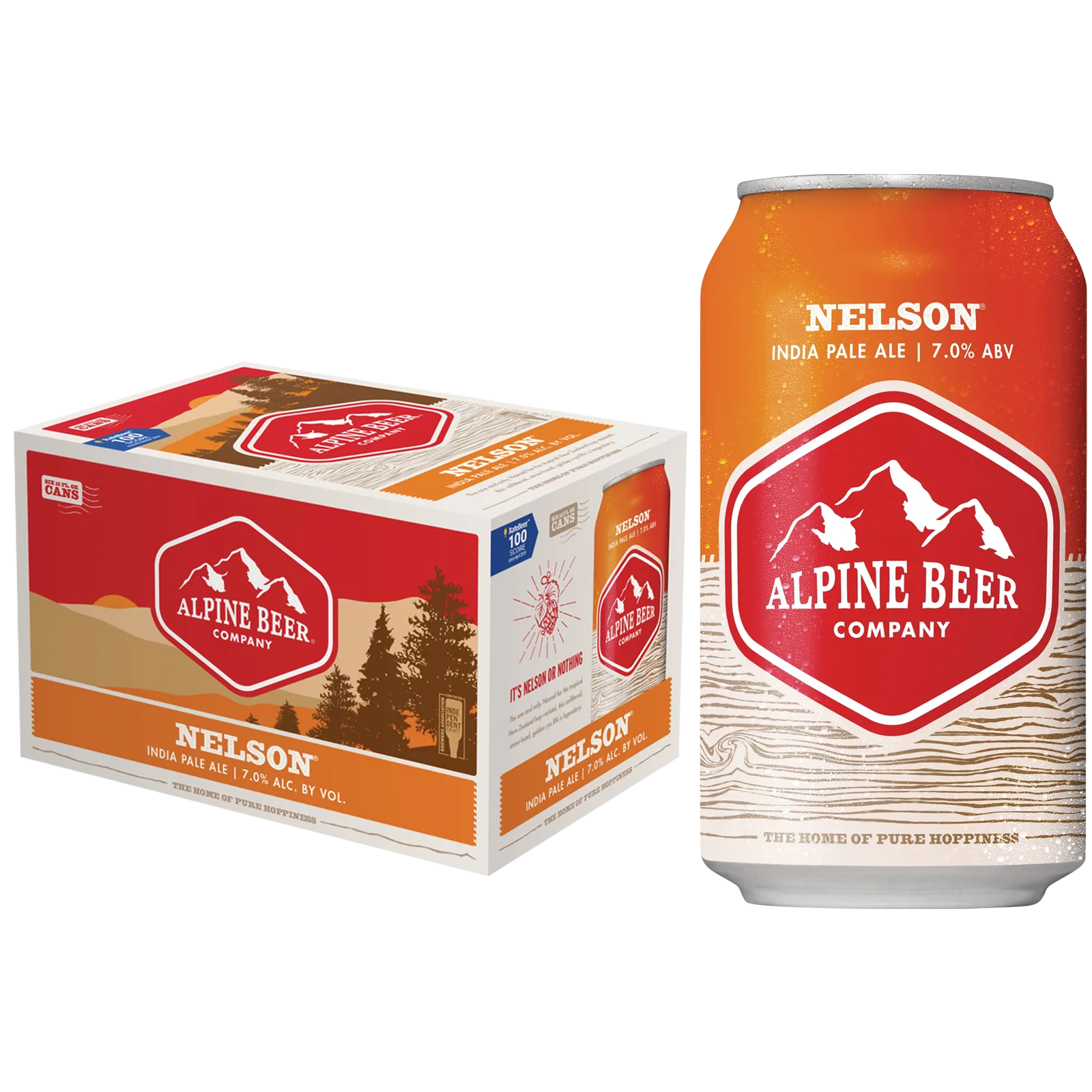 Alpine Nelson IPA 6pk Can 7.0% ABV