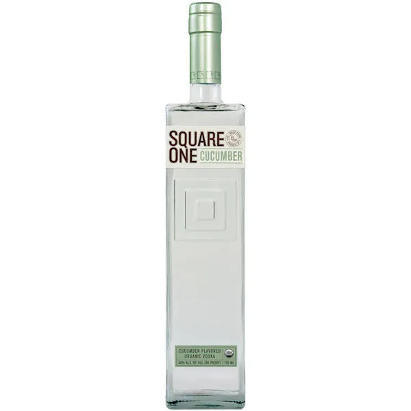 Square One Organic Cucumber Flavored Vodka 750Ml
