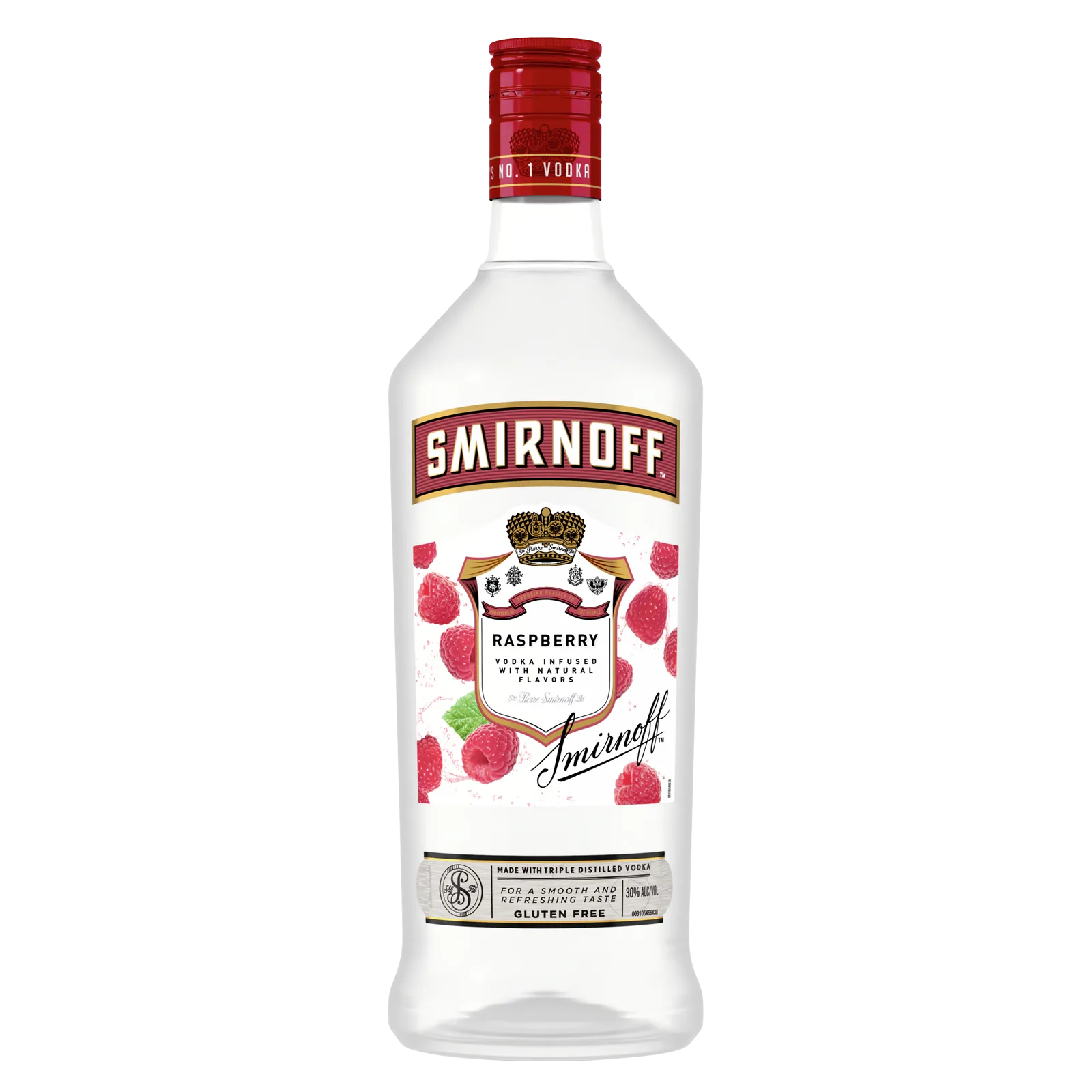 Smirnoff Raspberry Vodka PET (60 proof