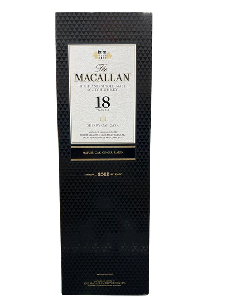 Macallan 18 Year Old Sherry Oak