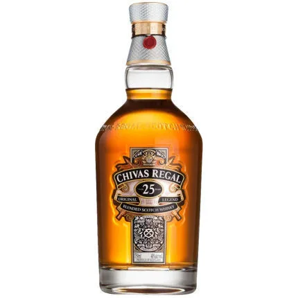 Chivas Regal 25 Year Old Blended Scotch 750Ml