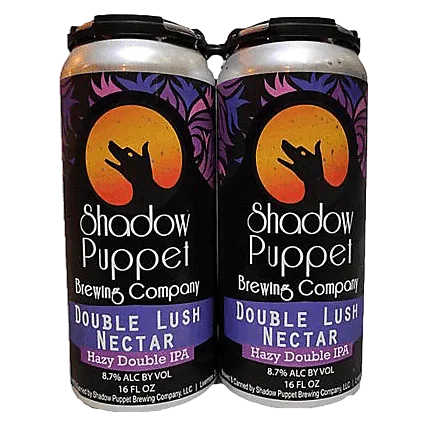Shadow Puppet Brewing Double Lush Nectar Double IPA 4pk 16oz Can