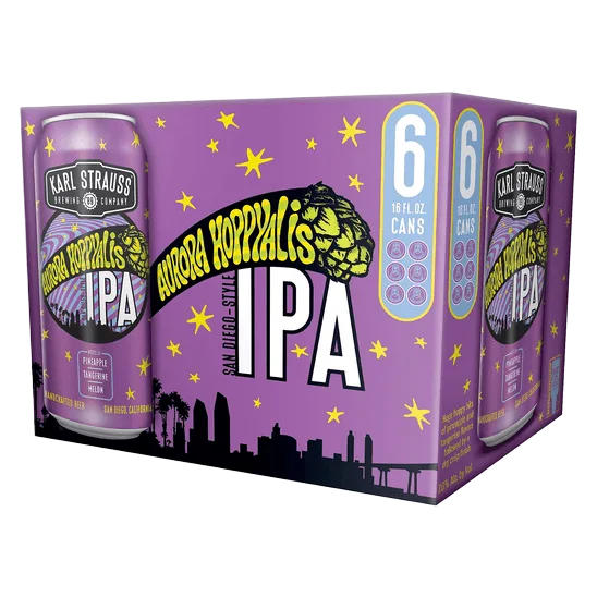 Karl Strauss Brewing Co. Aurora Hoppyalis IPA (6PKC