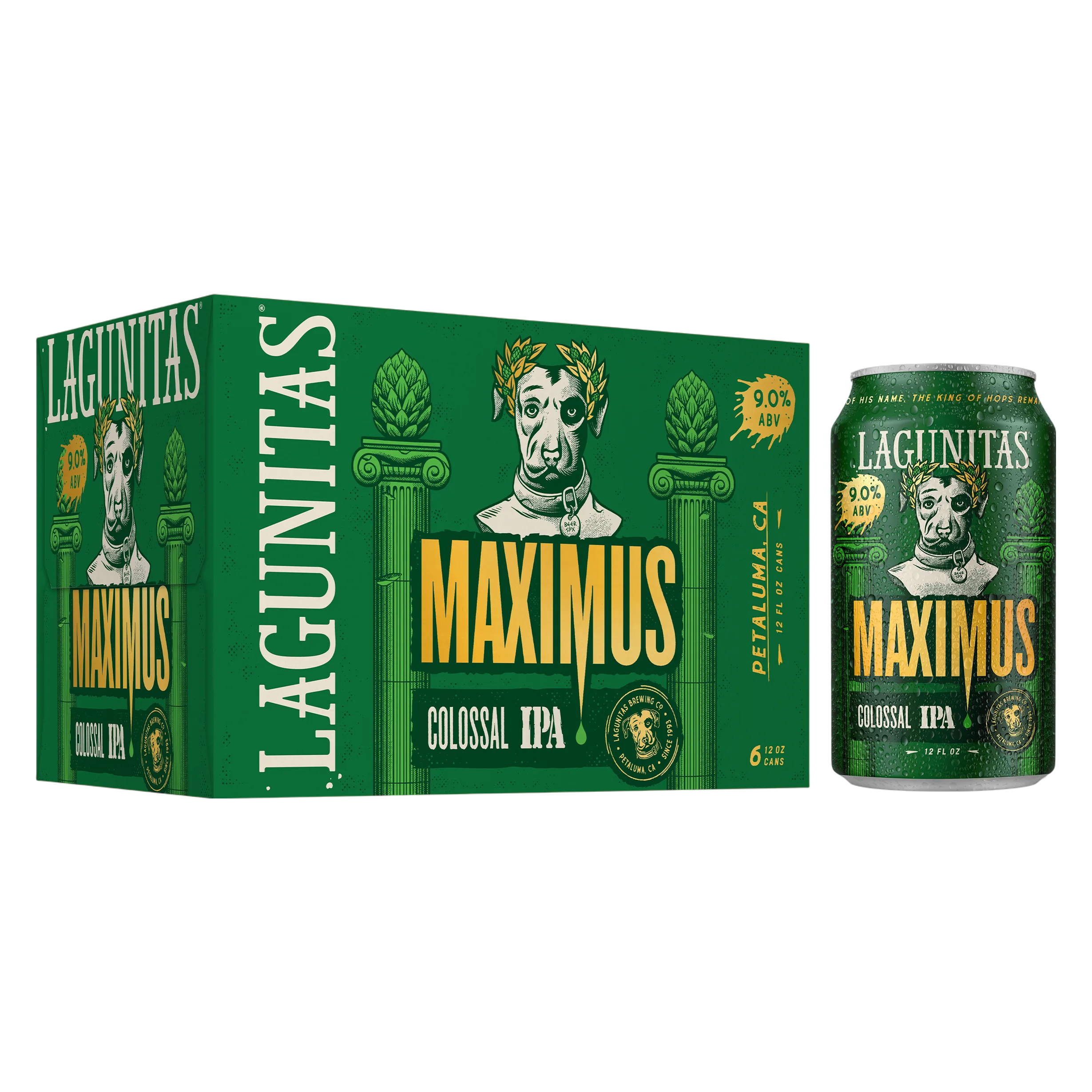 Lagunitas Maximus Imperial IPA 6pk Can 9% ABV