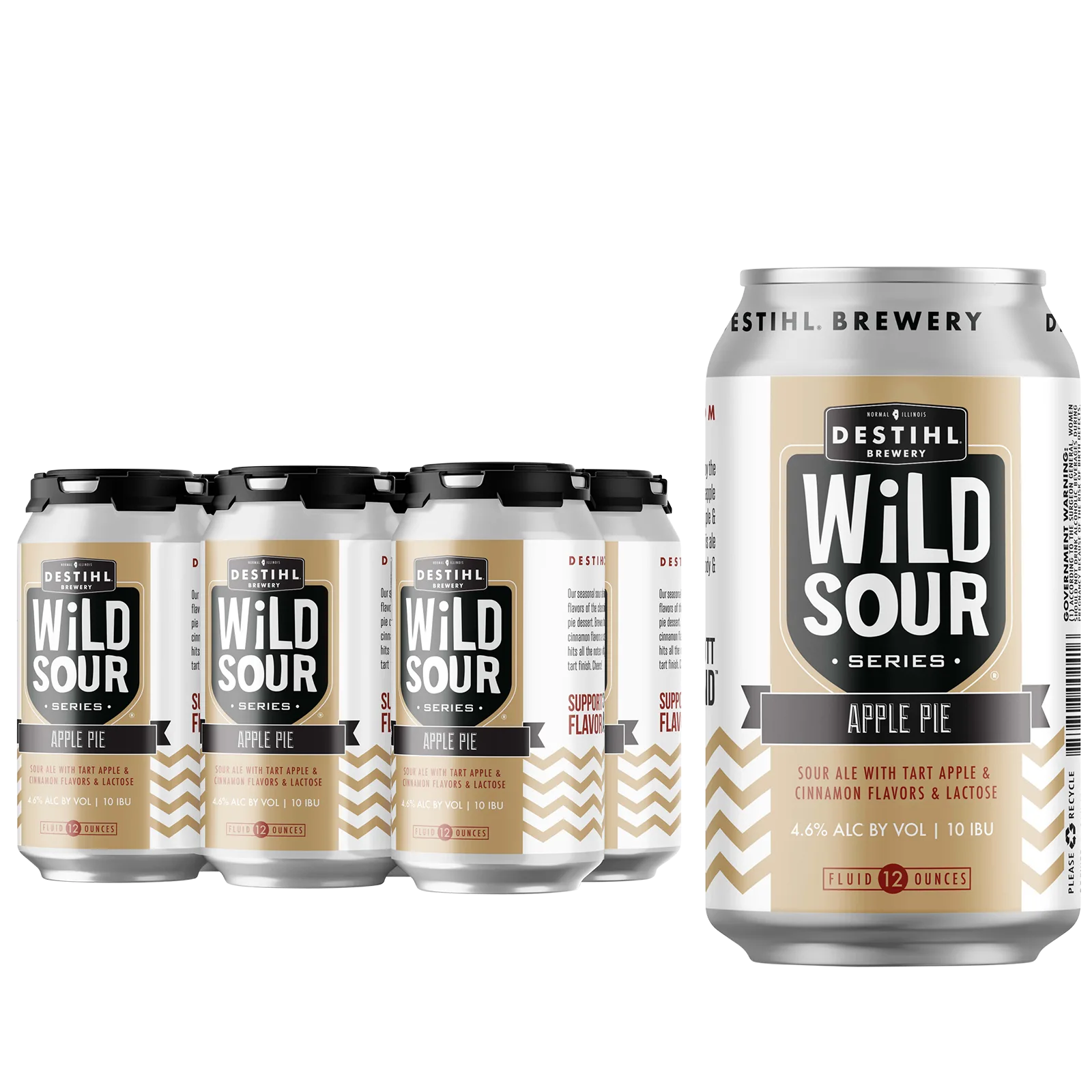 Destihl Brewery Wild Sour Series - Apple Pie 6pk Cans