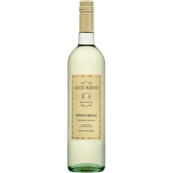 12 Bottle Case Santa Marina Pinot Grigio Provencia De Pavia Igt 2025