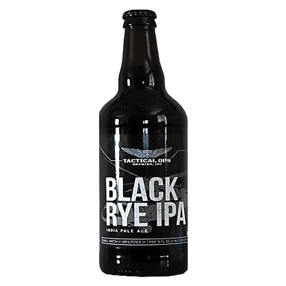 Tactical OPS Brewing Black Rye IPA Single 22oz Btl