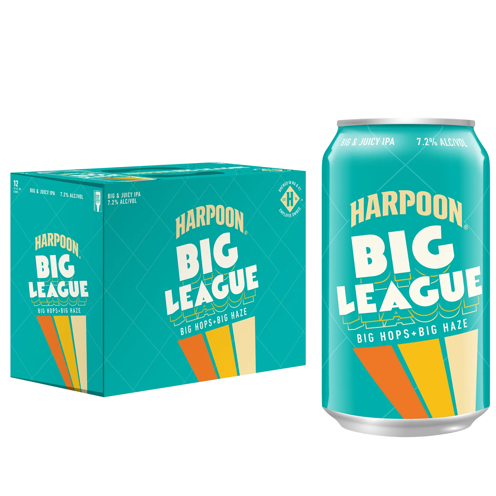 Harpoon Big League IPA 12pk Can 7.2% ABV